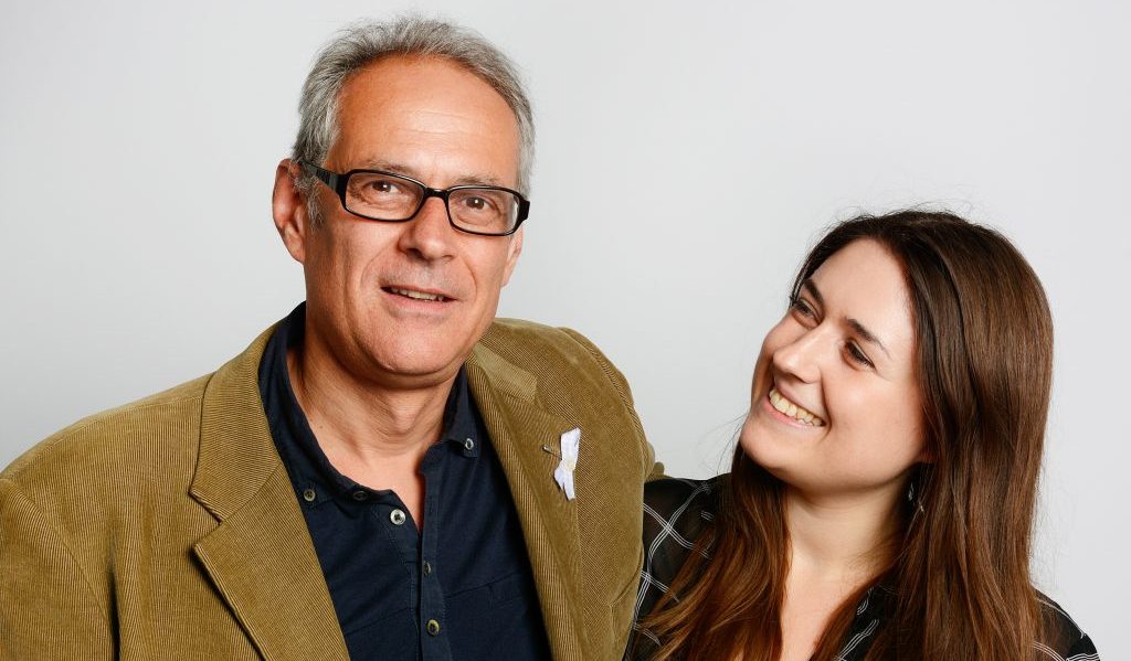 Ian Fleig with daughter Jess