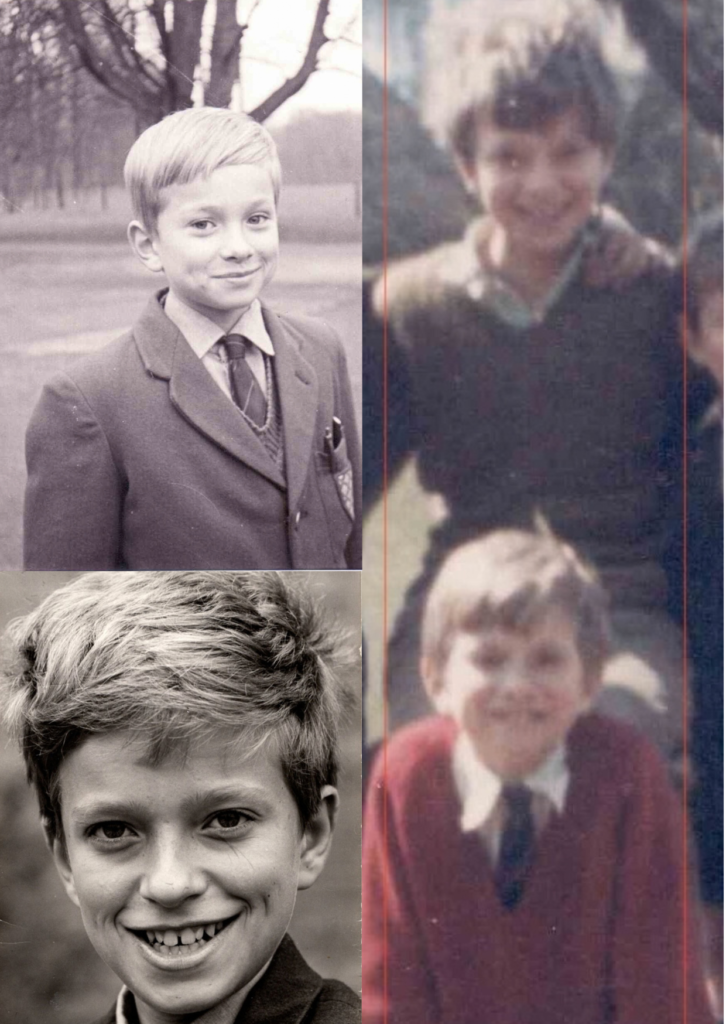 Old pictures of Anthony and Patrick as boys