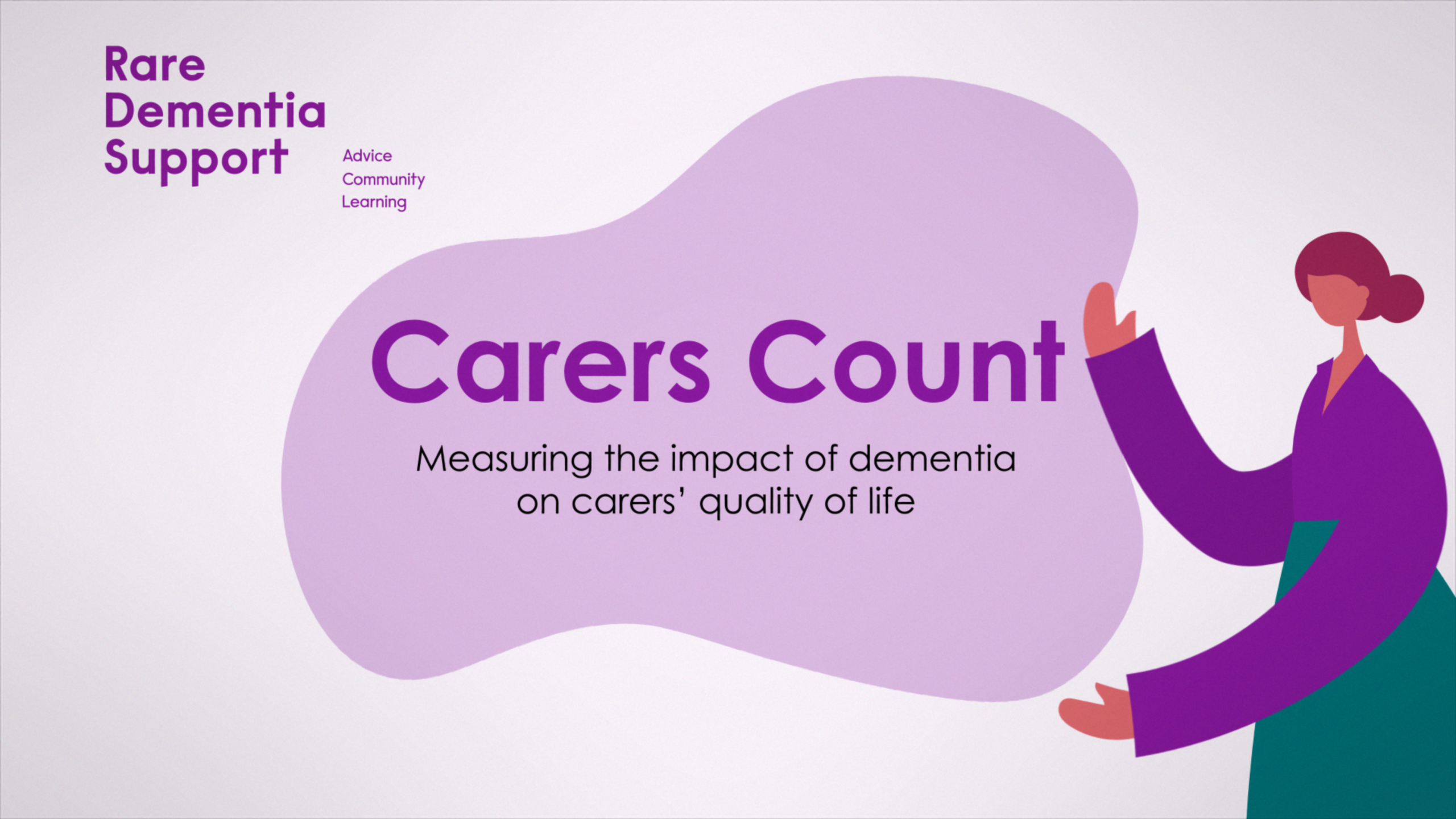 'Carers Count: Measuring the impact of dementia on carers' quality of life' imagery